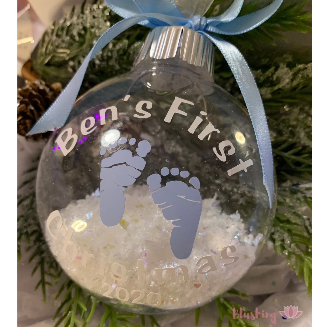 Baby’s First Christmas Custom Ornament