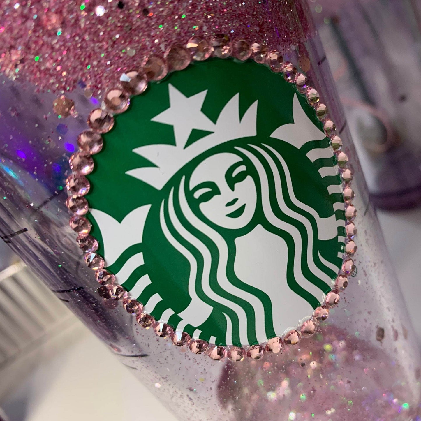 Bling Starbucks cup | Bling Ring ADD-ON*