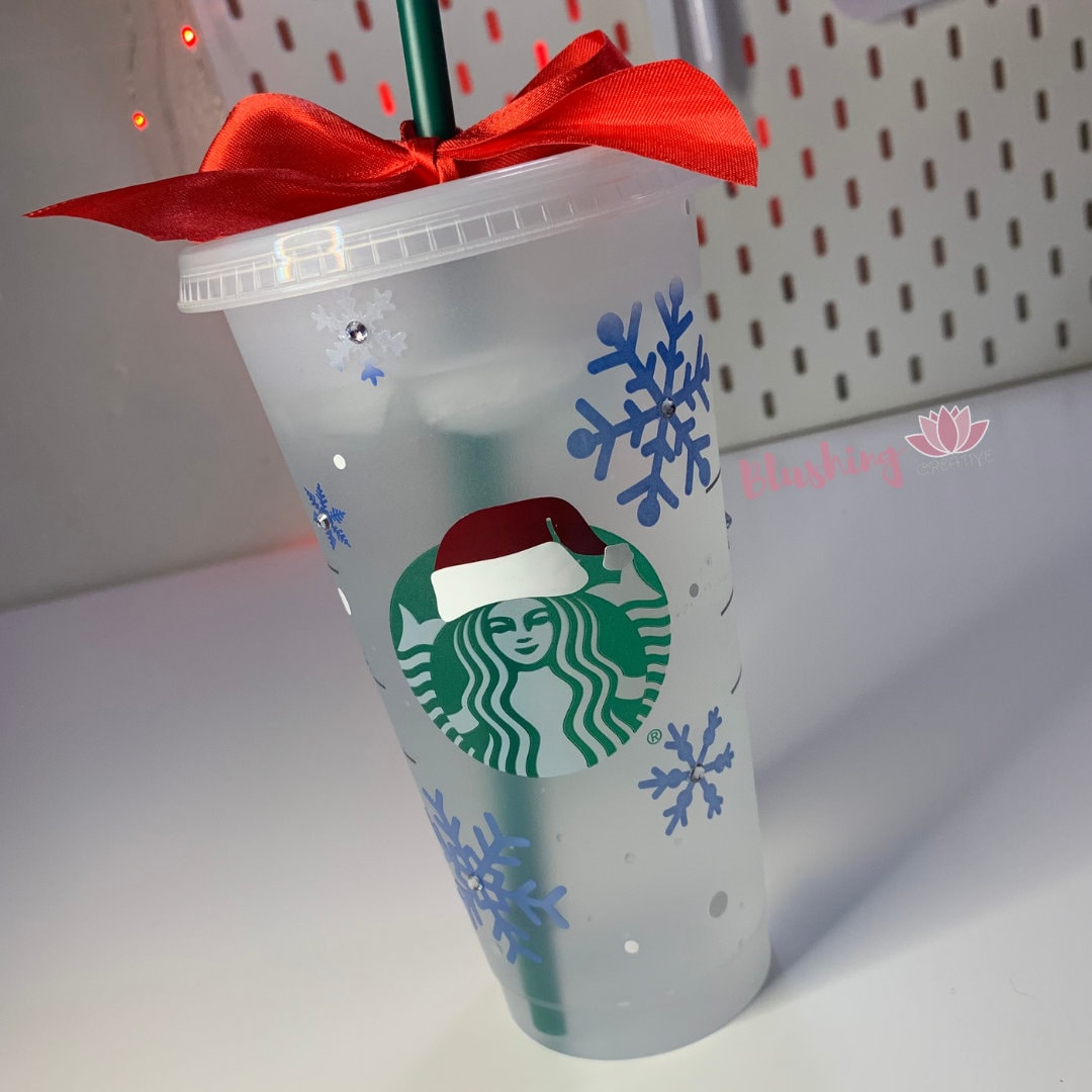 Starbucks Holiday Color Changing Cup | Bling Starbucks Holiday Cup | Custom Starbucks Christmas Cup