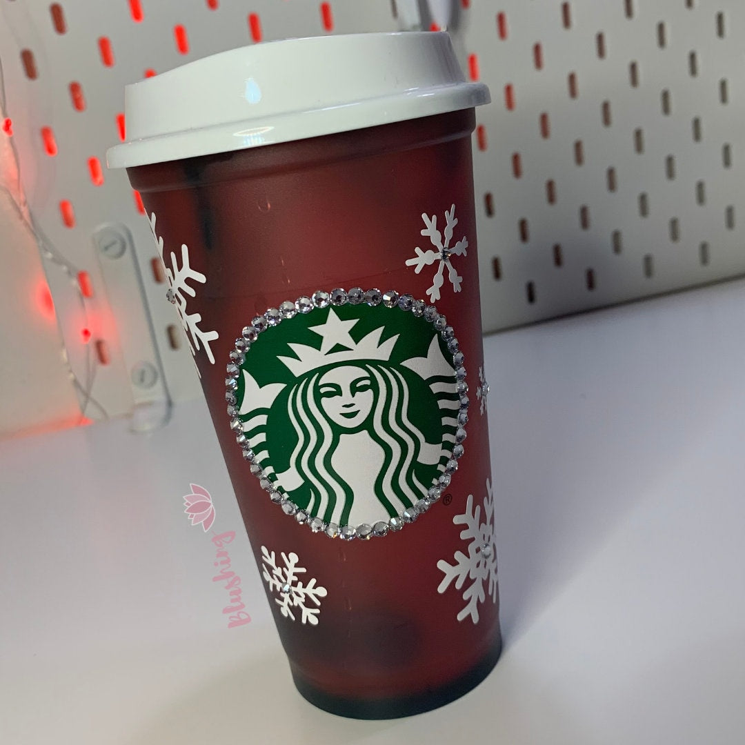 Bling Starbucks cup | Bling Ring ADD-ON*