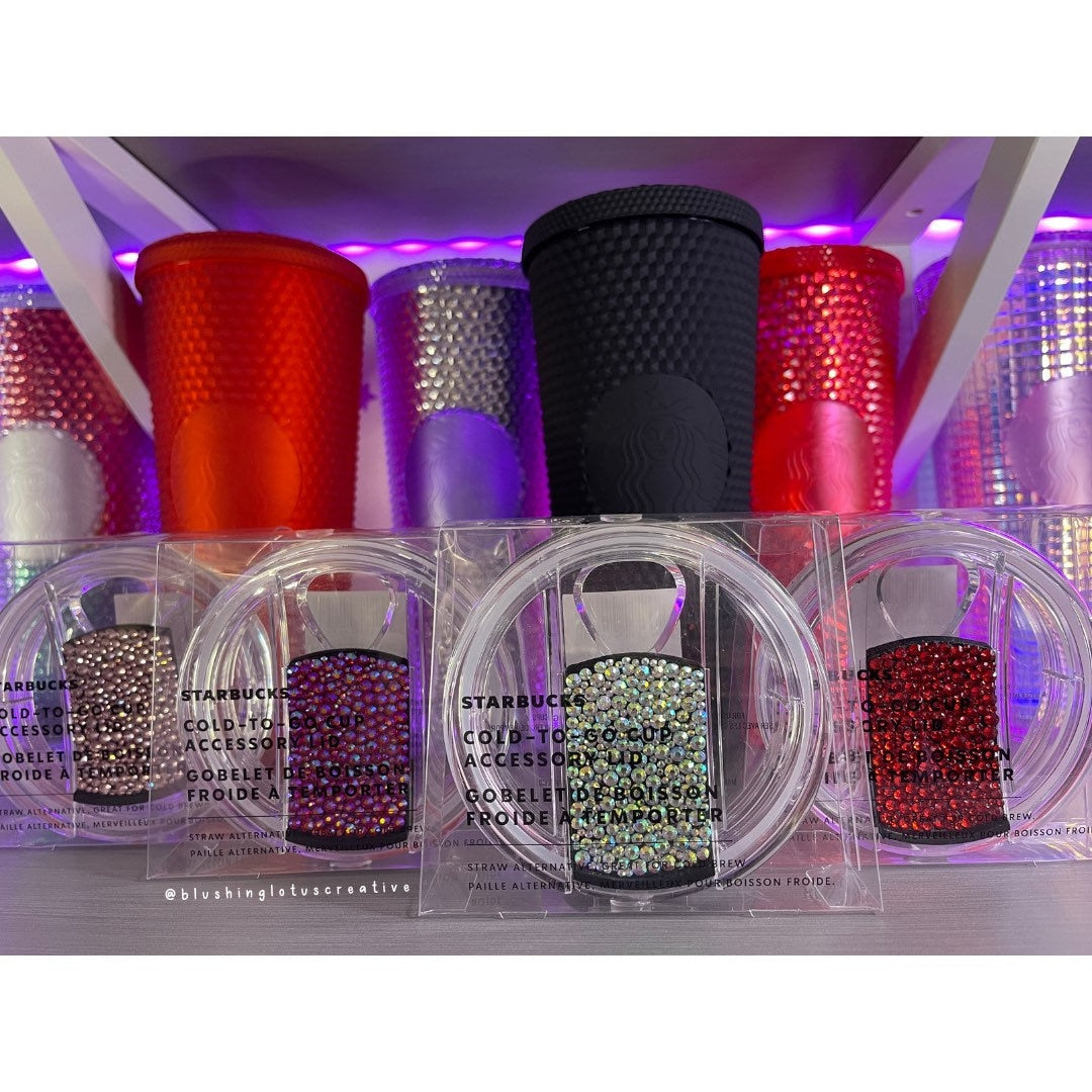 Starbucks Cold To Go Cup, Alternative for Venti and Grande Tumbler, Accessory Lid, Cold brew Lid | Bling Starbucks Tumbler