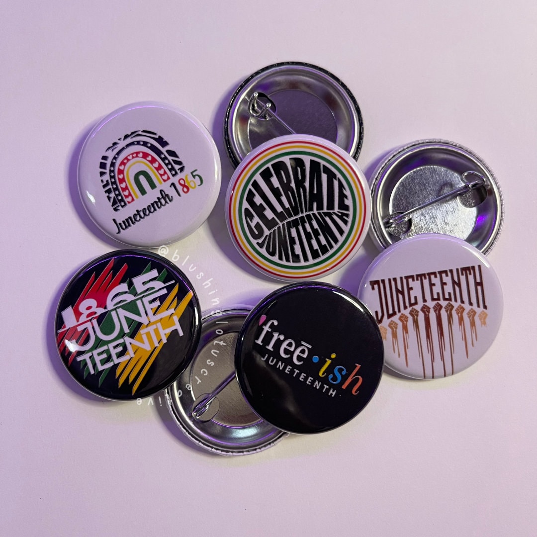 Juneteenth Buttons