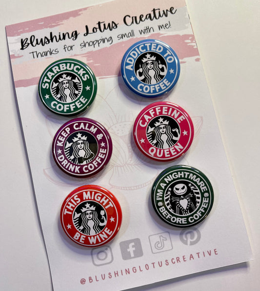 Starbucks Coffee Button