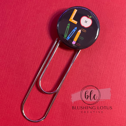 Love Teacher - Jumbo Paperclip Teacher Gifts