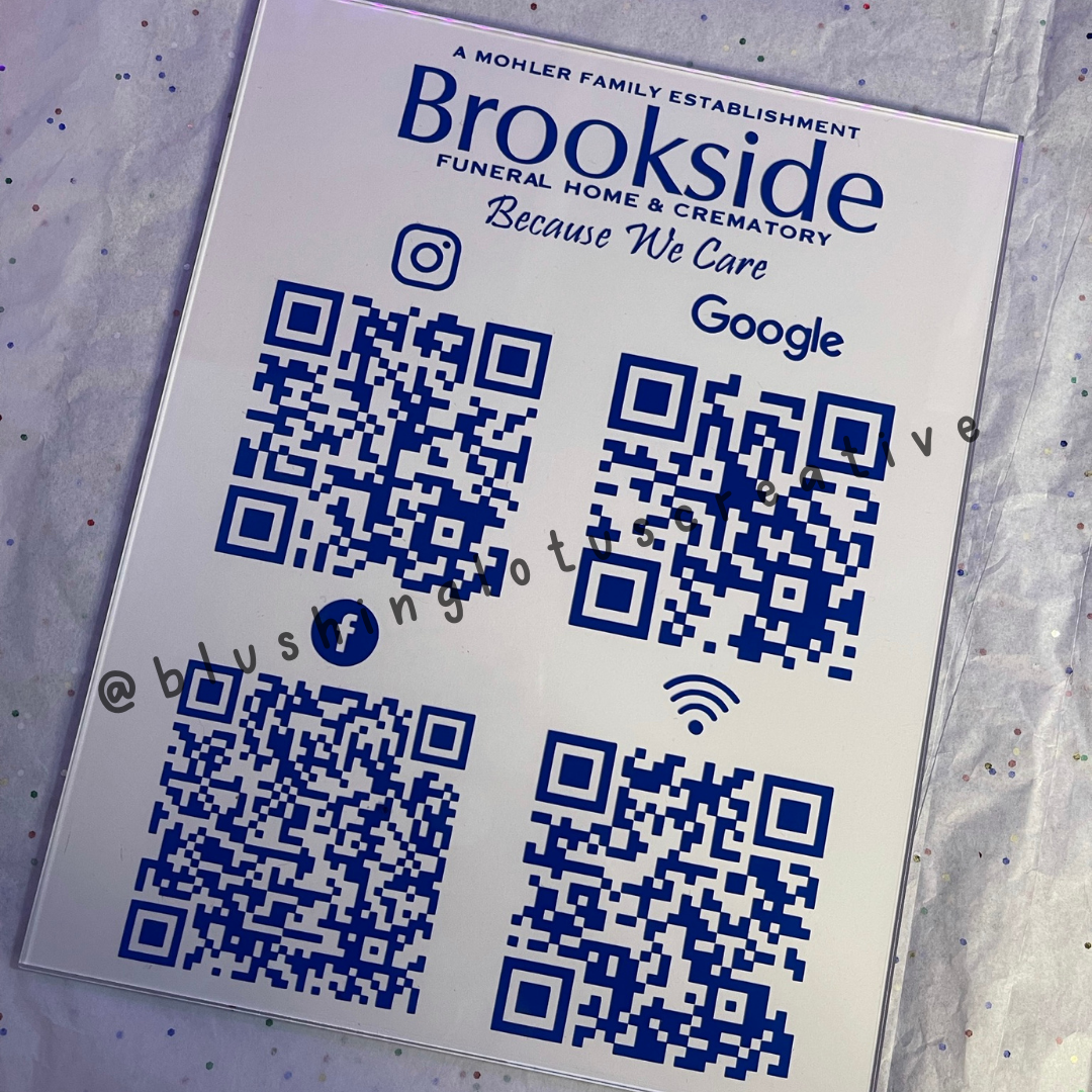 QR Code sign