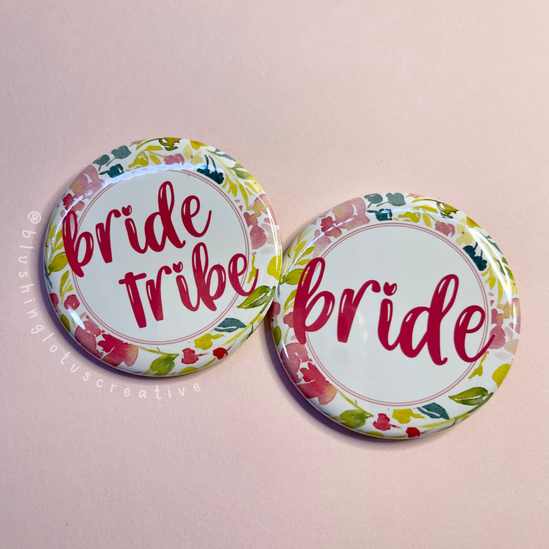 Bride Tribe Pins