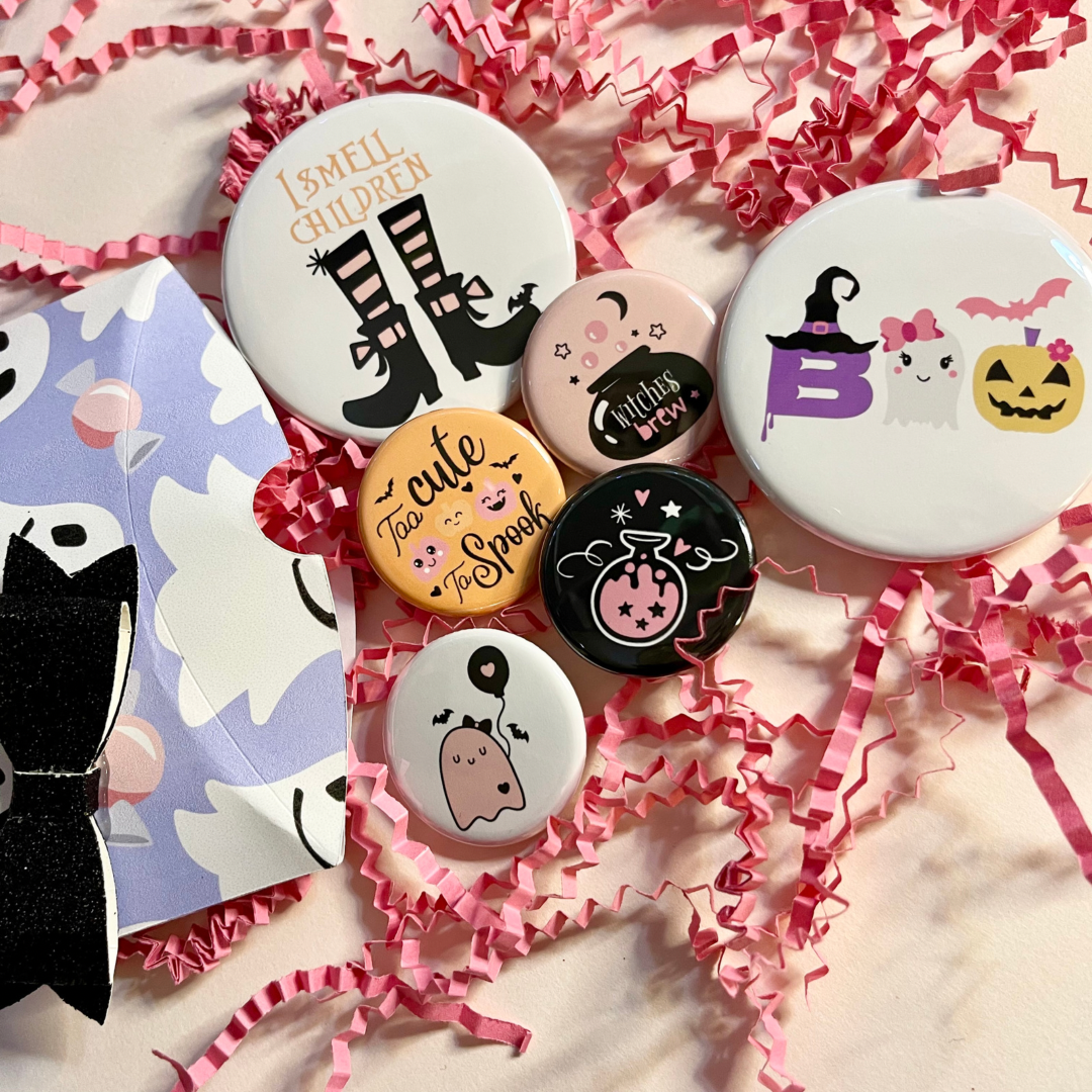 Cute Halloween Button Pack 1