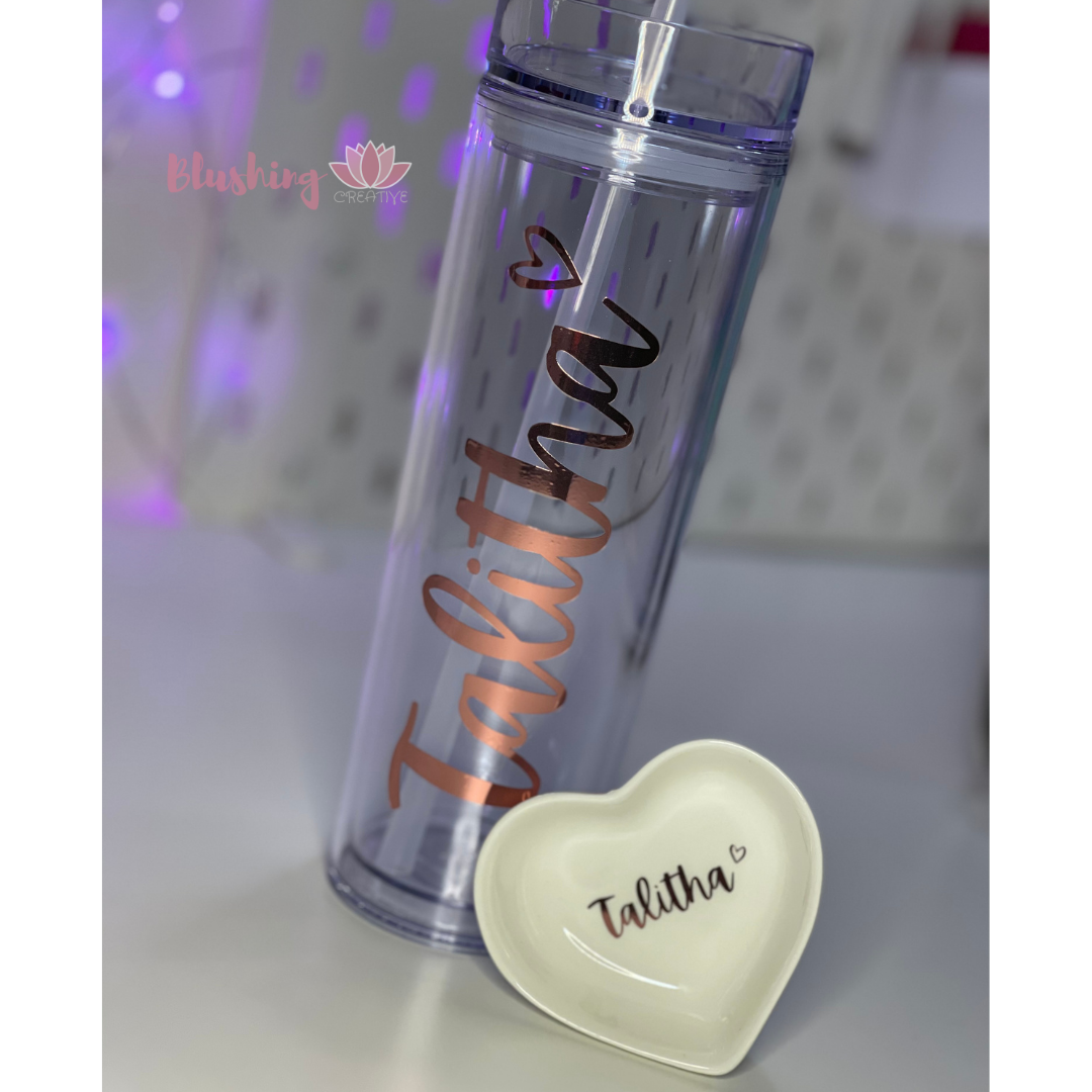 Personalized Acrylic Skinny Tumbler